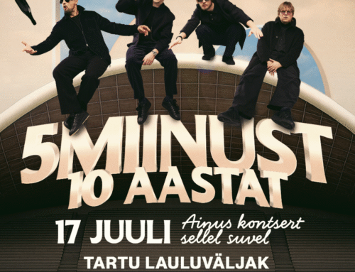 5MIINUST 10 AASTAT kontsert toimub Tartu Lauluväljakul